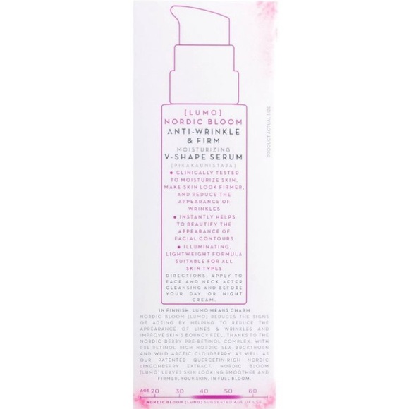 Lumene Nordic Bloom Anti-Wrinkle Firm Face Moisturizing Serum - 1 fl oz - Picture 6 of 6